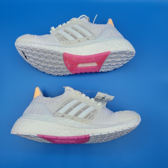 Adidas UltraBoost CC_1 DNA Women's Shoes Size 5 White Pink Peach Running Gym New - Picture 8 of 10